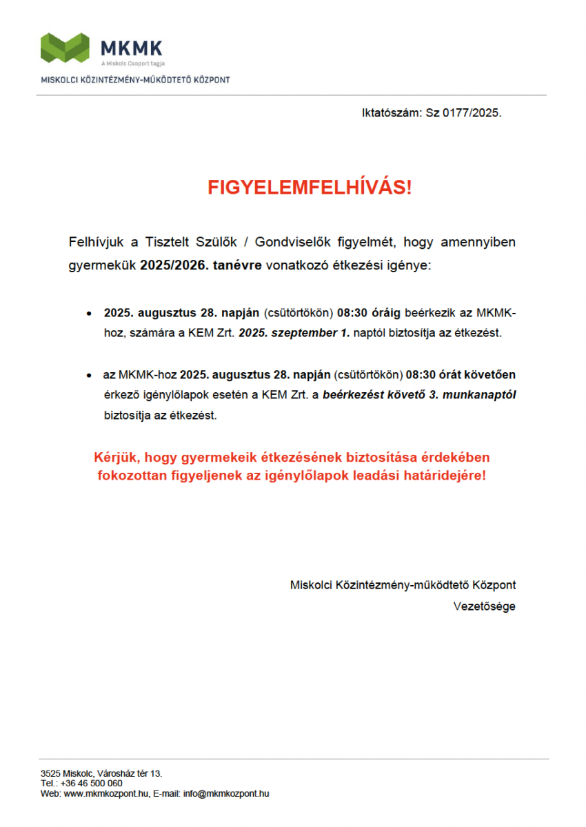 Figyelemfelhívás
